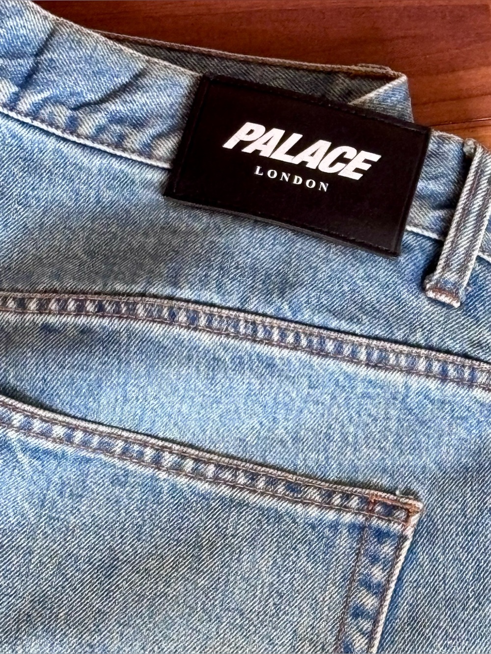 PALACE London Blue Baggy Denim Jeans Men’s size 32